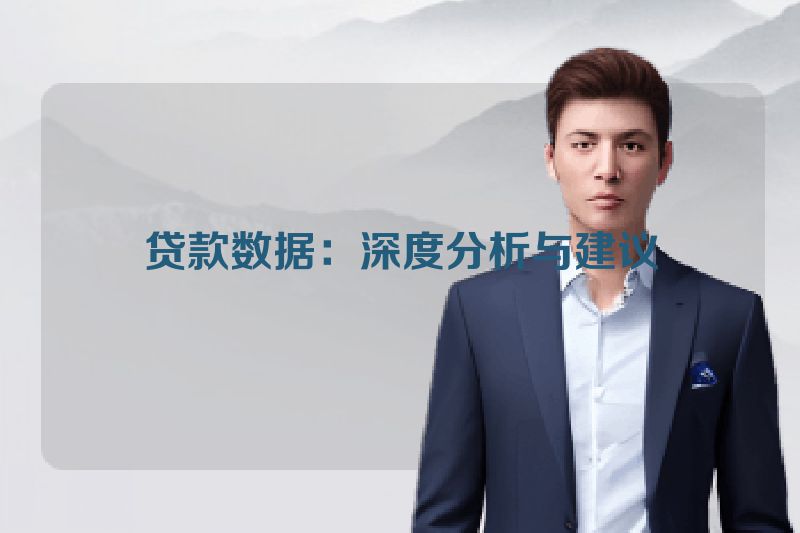 贷款数据：深度分析与建议