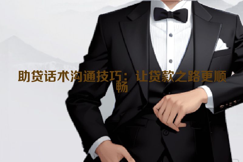 助贷话术沟通技巧：让贷款之路更顺畅