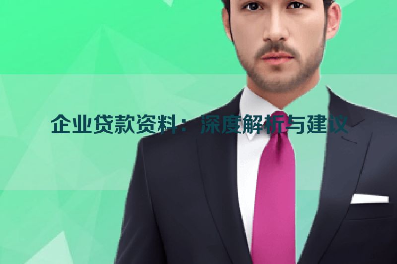企业贷款资料：深度解析与建议