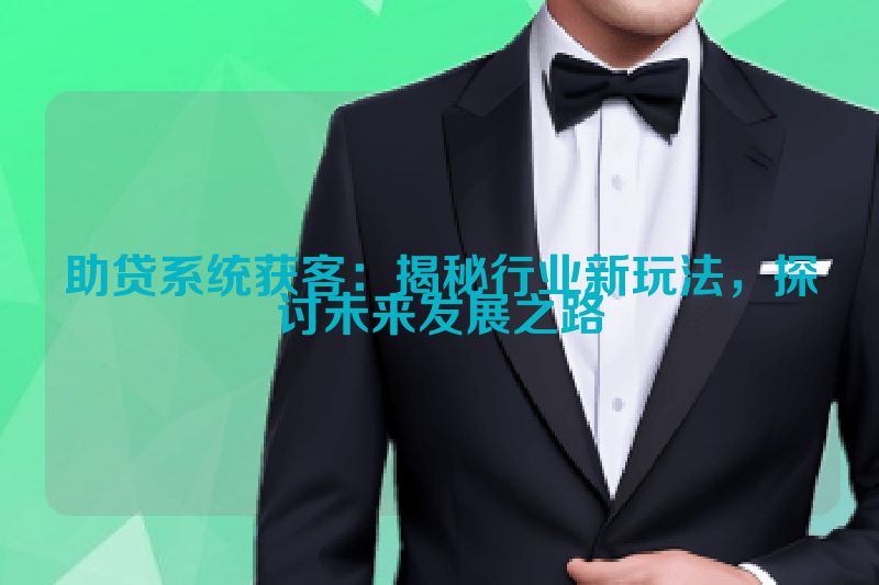 助贷系统获客：揭秘行业新玩法，探讨未来发展之路