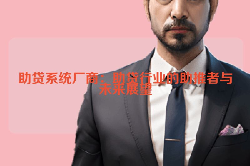助贷系统厂商：助贷行业的助推者与未来展望