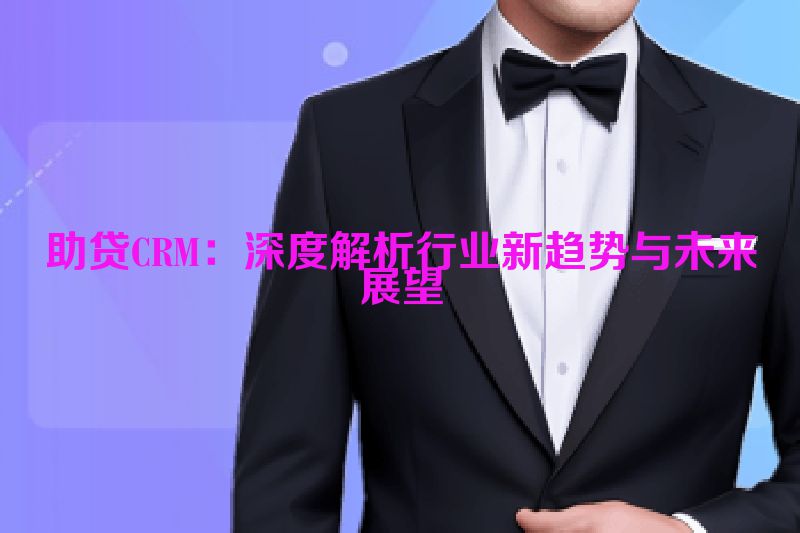 助贷CRM：深度解析行业新趋势与未来展望