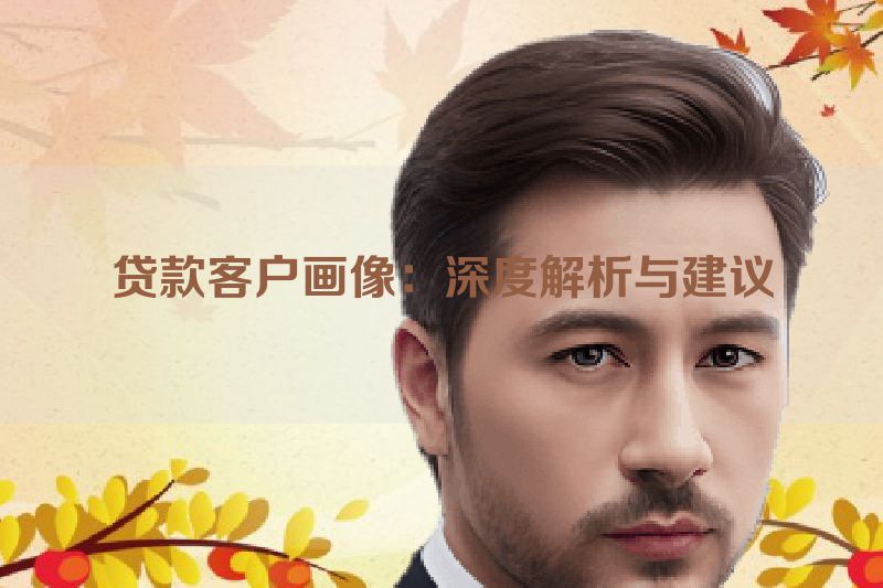 贷款客户画像：深度解析与建议