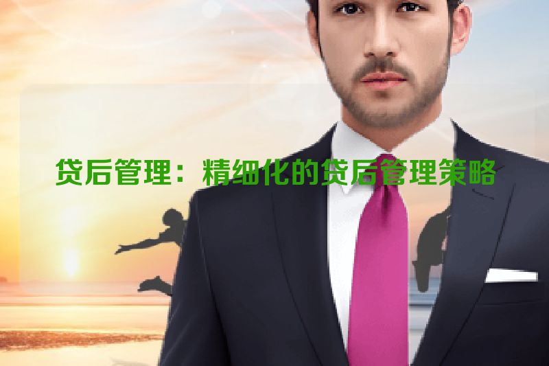 贷后管理：精细化的贷后管理策略