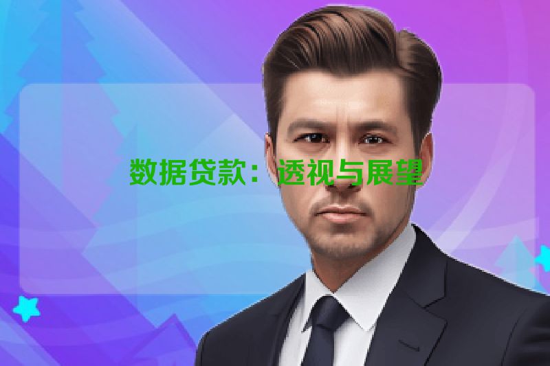 数据贷款：透视与展望