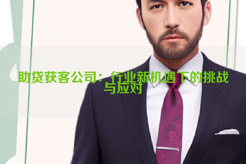 助贷获客公司：行业新机遇下的挑战与应对