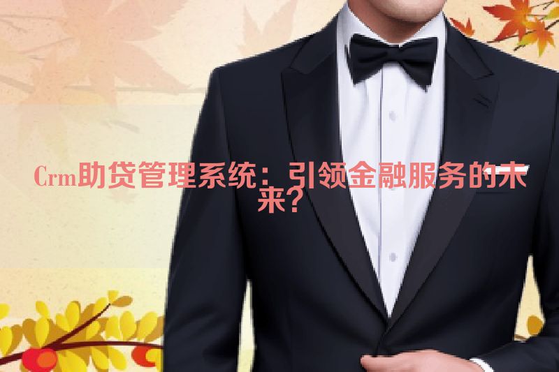 Crm助贷管理系统：引领金融服务的未来？