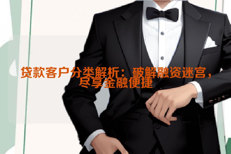 贷款客户分类解析：破解融资迷宫，尽享金融便捷
