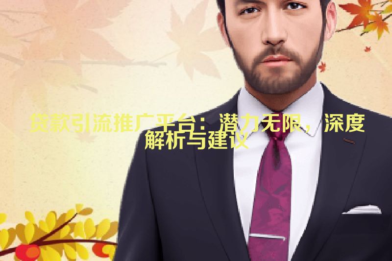 贷款引流推广平台：潜力无限，深度解析与建议