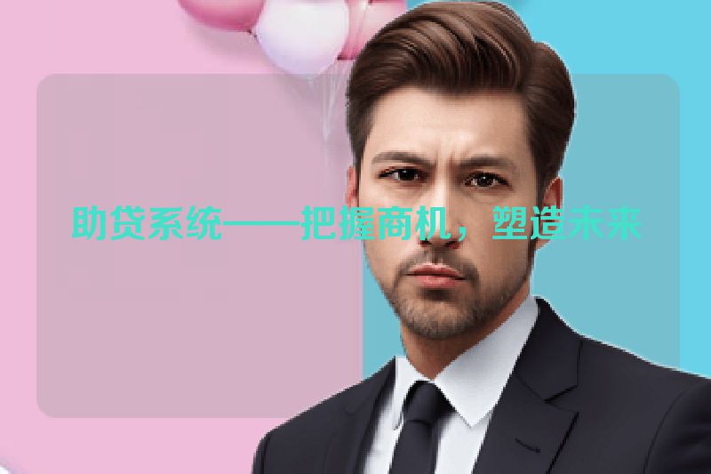 助贷系统——把握商机，塑造未来