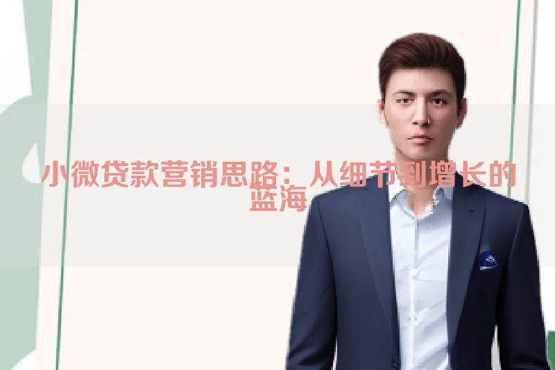 小微贷款营销思路：从细节到增长的蓝海