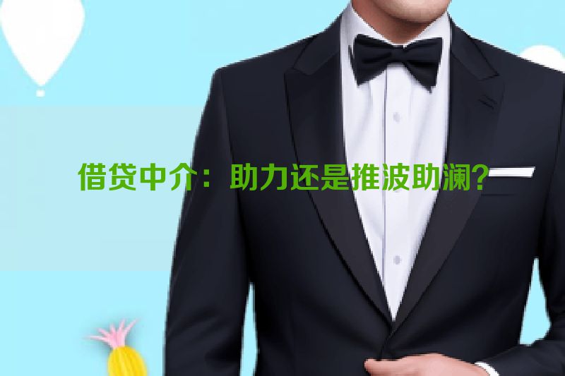 借贷中介：助力还是推波助澜？