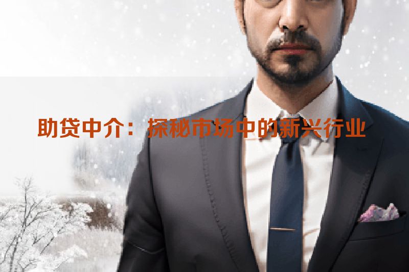 助贷中介：探秘市场中的新兴行业 
