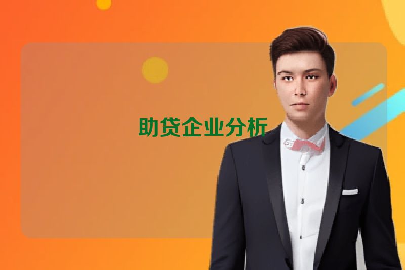 助贷企业分析