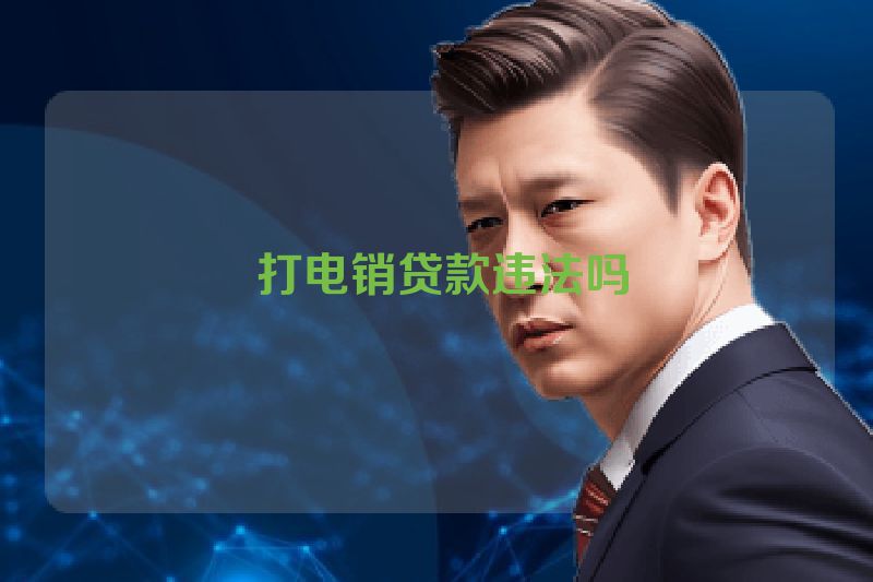  打电销贷款违法吗
