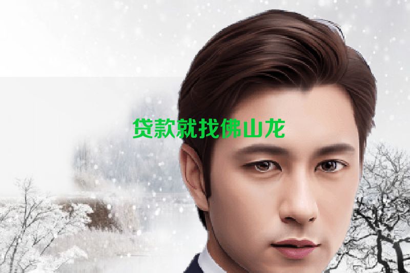  贷款就找佛山龙