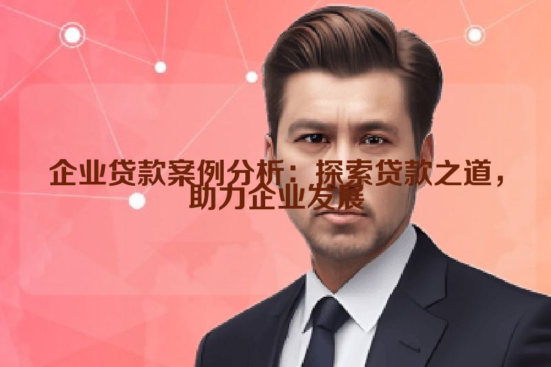 企业贷款案例分析：探索贷款之道，助力企业发展