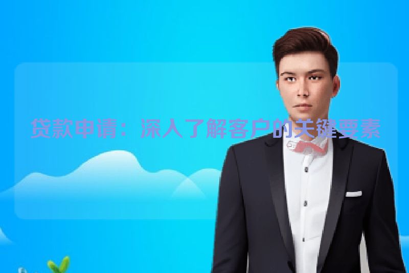 贷款申请：深入了解客户的关键要素